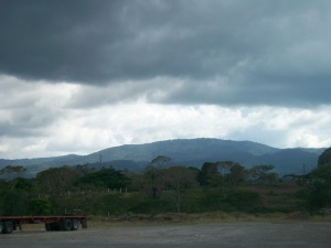 Mountains to the southwest of Siguatepeque.